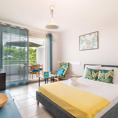 Flamboyant - Studio 2 Personnes Avec Lit De Qualite Hoteliere Separable Pour Couple Ou Amis Avec Tres Belle Terrasse A 12 Min A Pied Ou 4 Min En Voiture Du Lagon De L'Ermitage - St Gilles Les Bains Ла-Салин-ле-Бен Экстерьер фото